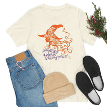 Load image into Gallery viewer, Something Wicked This Way Comes Jersey Short Sleeve Tee