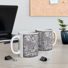 Load image into Gallery viewer, Geometry & Perspective Ceramic Mug 11oz