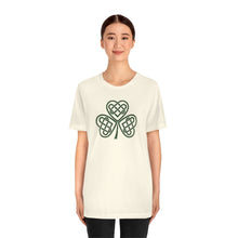 Load image into Gallery viewer, Celtic Shamrock Jersey Short Sleeve Tee