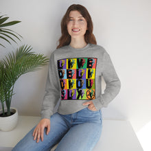 Load image into Gallery viewer, Live Deliciously Heavy Blend™ Crewneck Sweatshirt