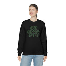 Load image into Gallery viewer, Celtic Shamrock Heavy Blend™ Crewneck Sweatshirt