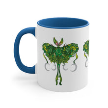 Load image into Gallery viewer, Luna Moth Accent Coffee Mug, 11oz