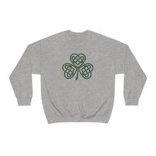 Load image into Gallery viewer, Celtic Shamrock Heavy Blend™ Crewneck Sweatshirt