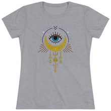 Load image into Gallery viewer, Boho Moon Slim Fit Triblend Tee
