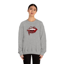 Load image into Gallery viewer, Vampire Lips Heavy Blend™ Crewneck Sweatshirt