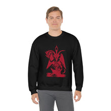Load image into Gallery viewer, Baphomet Heavy Blend™ Crewneck Sweatshirt