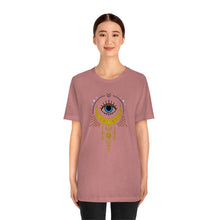 Load image into Gallery viewer, Boho Moon Jersey Short Sleeve Tee