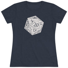 Load image into Gallery viewer, D20 Slim Fit Triblend Tee