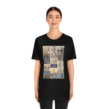 Load image into Gallery viewer, People Getting Stabbed in Medieval Manuscripts Jersey Short Sleeve Tee