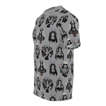 Load image into Gallery viewer, Faces of Hekate AOP Cut & Sew Tee