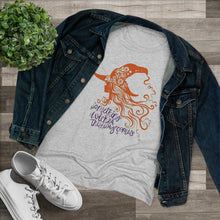 Load image into Gallery viewer, Something Wicked This Way Comes Slim Fit Triblend Tee