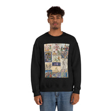 Load image into Gallery viewer, People Getting Stabbed In Medieval Manuscripts Heavy Blend™ Crewneck Sweatshirt