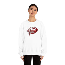 Load image into Gallery viewer, Vampire Lips Heavy Blend™ Crewneck Sweatshirt