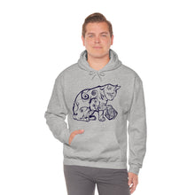 Load image into Gallery viewer, Cat Playing D&D Heavy Blend™ Hooded Sweatshirt