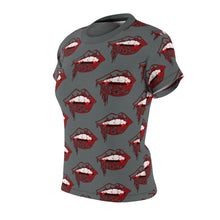 Load image into Gallery viewer, Vampire Lips Slim Fit AOP Tee