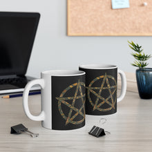 Load image into Gallery viewer, Tapestry Pentagram Ceramic Mug 11oz