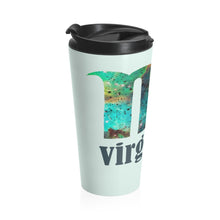 Load image into Gallery viewer, Virgo Galaxy Stainless Steel Travel Mug