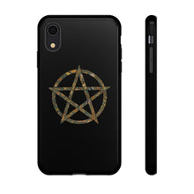 Load image into Gallery viewer, Garden Print Pentagram Tough Cases