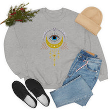 Load image into Gallery viewer, Boho Moon Heavy Blend™ Crewneck Sweatshirt