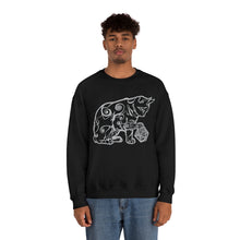 Load image into Gallery viewer, Cat Playing D&D Heavy Blend™ Crewneck Sweatshirt