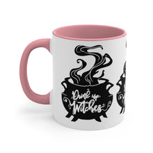 Load image into Gallery viewer, Drink Up Witches Accent Coffee Mug, 11oz