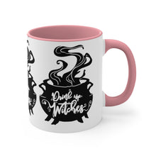 Load image into Gallery viewer, Drink Up Witches Accent Coffee Mug, 11oz