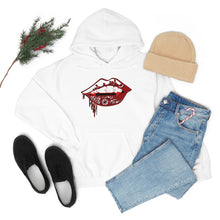 Load image into Gallery viewer, Vampire Lips Heavy Blend™ Hooded Sweatshirt
