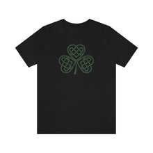 Load image into Gallery viewer, Celtic Shamrock Jersey Short Sleeve Tee