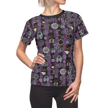 Load image into Gallery viewer, Steampunk Gnomes Slim Fit AOP Tee