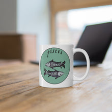 Load image into Gallery viewer, Pisces Ceramic Mug 11oz