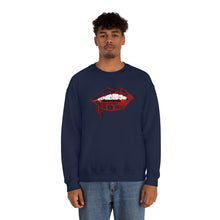Load image into Gallery viewer, Vampire Lips Heavy Blend™ Crewneck Sweatshirt