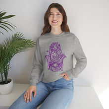 Load image into Gallery viewer, Hamsa Heavy Blend™ Crewneck Sweatshirt