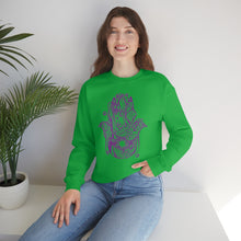 Load image into Gallery viewer, Hamsa Heavy Blend™ Crewneck Sweatshirt