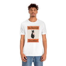 Load image into Gallery viewer, The Black Cat Jersey Short Sleeve Tee