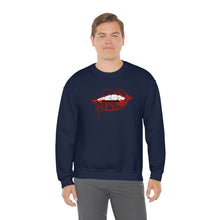 Load image into Gallery viewer, Vampire Lips Heavy Blend™ Crewneck Sweatshirt