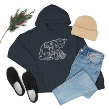 Load image into Gallery viewer, Cat Playing D&D Heavy Blend™ Hooded Sweatshirt
