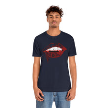 Load image into Gallery viewer, Vampire Lips Jersey Short Sleeve Tee