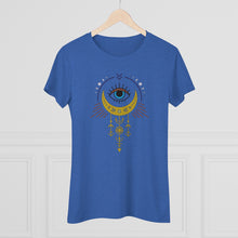 Load image into Gallery viewer, Boho Moon Slim Fit Triblend Tee