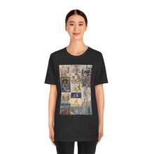 Load image into Gallery viewer, People Getting Stabbed in Medieval Manuscripts Jersey Short Sleeve Tee