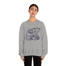 Load image into Gallery viewer, Cat Playing D&D Heavy Blend™ Crewneck Sweatshirt