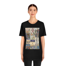 Load image into Gallery viewer, People Getting Stabbed in Medieval Manuscripts Jersey Short Sleeve Tee