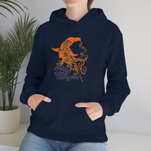 Load image into Gallery viewer, Something Wicked This Way Comes Heavy Blend™ Hooded Sweatshirt