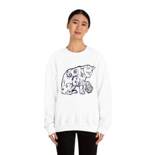 Load image into Gallery viewer, Cat Playing D&D Heavy Blend™ Crewneck Sweatshirt