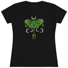 Load image into Gallery viewer, Luna Moth Slim Fit Triblend Tee