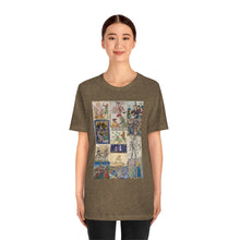 Load image into Gallery viewer, People Getting Stabbed in Medieval Manuscripts Jersey Short Sleeve Tee