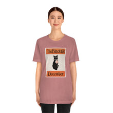 Load image into Gallery viewer, The Black Cat Jersey Short Sleeve Tee