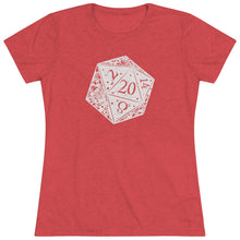 Load image into Gallery viewer, D20 Slim Fit Triblend Tee