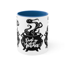 Load image into Gallery viewer, Drink Up Witches Accent Coffee Mug, 11oz