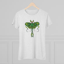 Load image into Gallery viewer, Luna Moth Slim Fit Triblend Tee