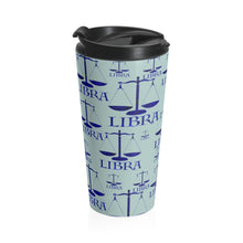 Load image into Gallery viewer, Libra Lapis Stainless Steel Travel Mug
